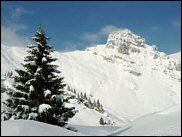 Buclon 2072m en hiver - Haute Savoie
