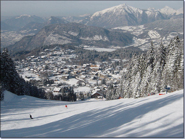 la station de ski des Carroz d'Arâches