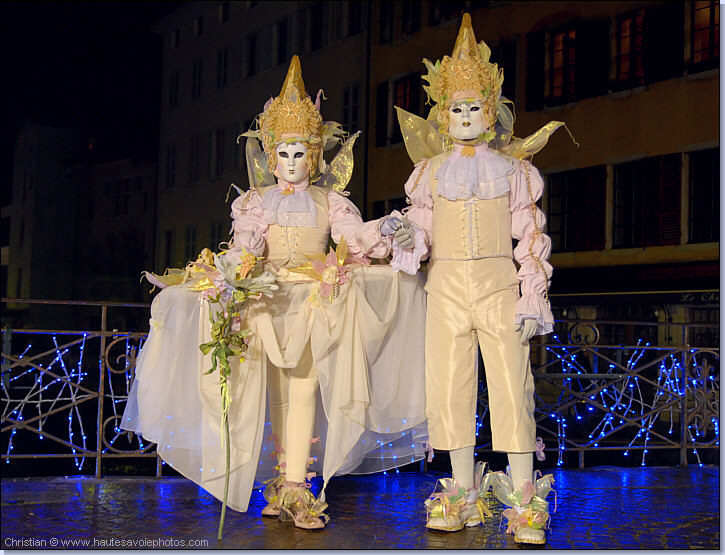 masques vénitiens à Annecy