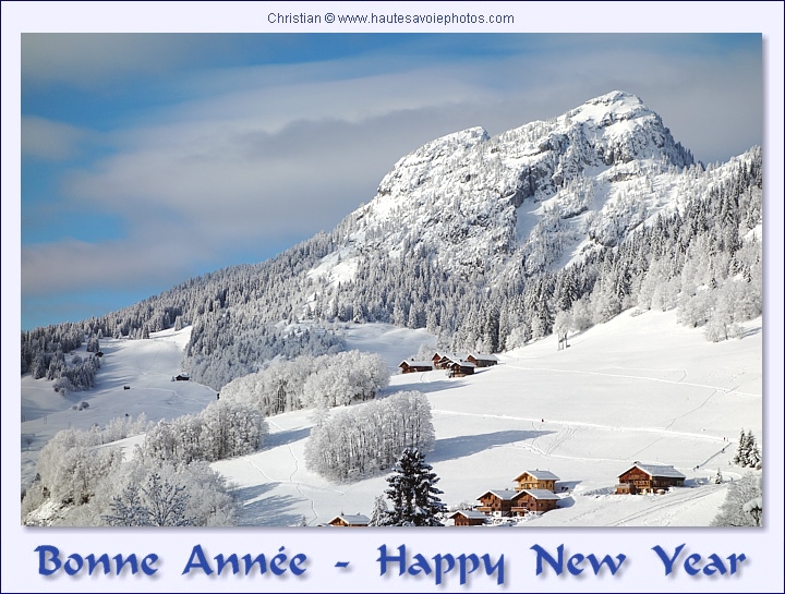 Bonne Année - Roc de Charmieux