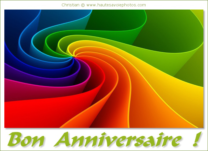Bon Anniversaire avec des Tortillons