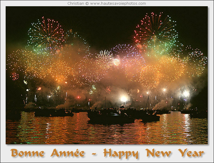 bonne année - happy new year