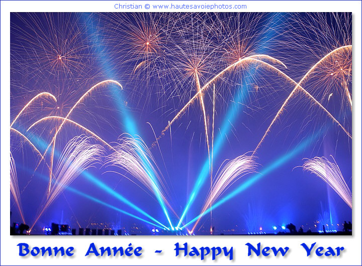 bonne année - happy new year