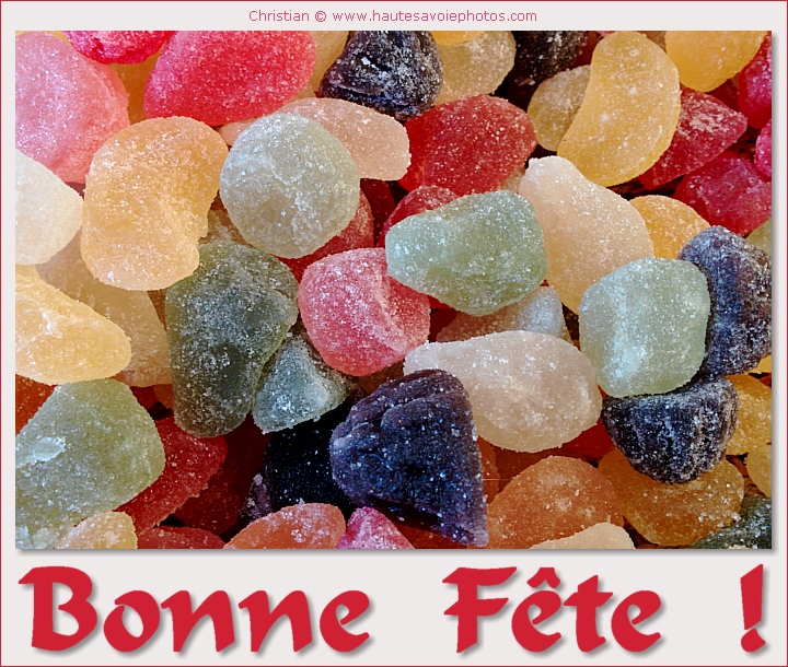 Bonne Fête - Bonbons