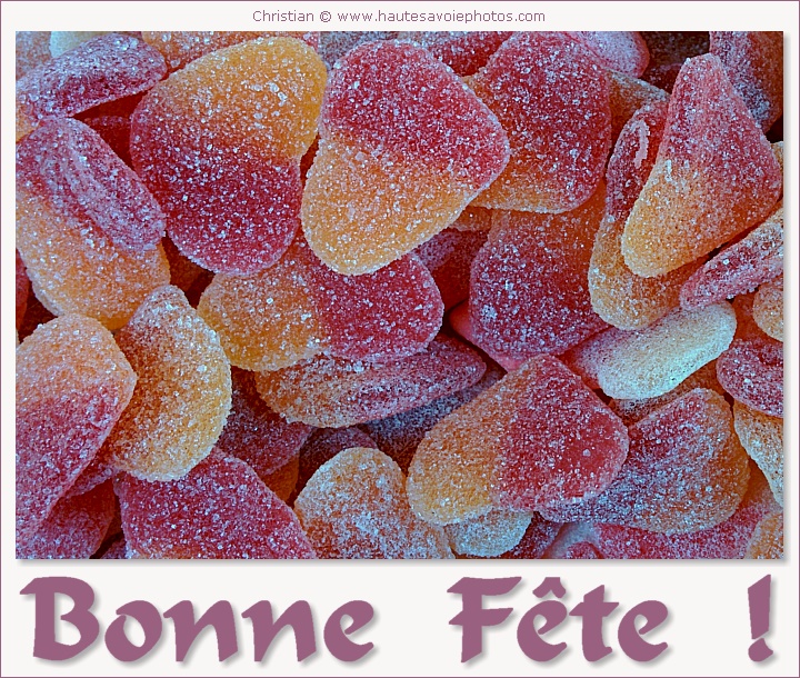Bonne Fête - Bonbons