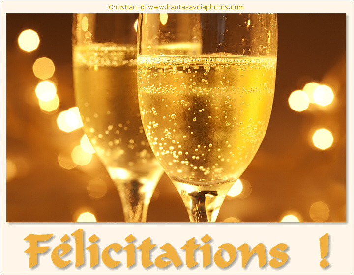 Félicitations - Champagne