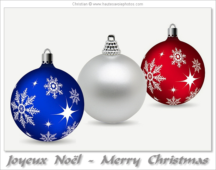 Joyeux Noël - Blanc Blanc Rouge
