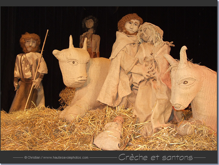 Santons de 1.20m r�alis�s en toile