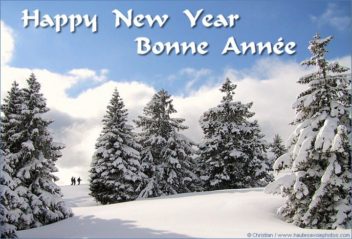 Carte de vœux / e-card for wishes