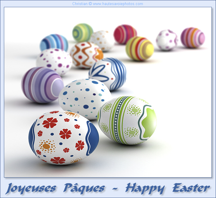 Joyeuses Pâques - Happy Easter