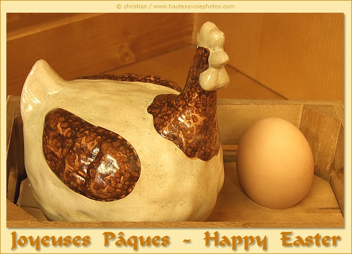 Joyeuses Pâques - Happy Easter