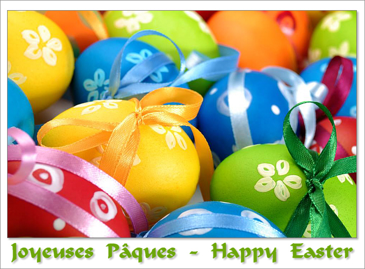 Joyeuses Pâques - Happy Easter