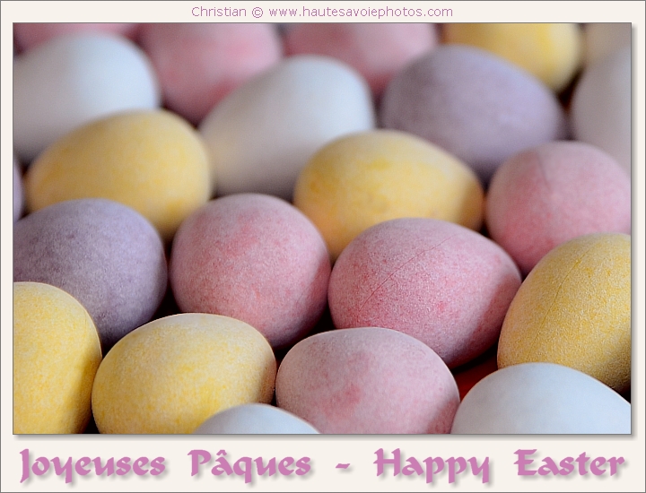 Joyeuses Pâques - Happy Easter