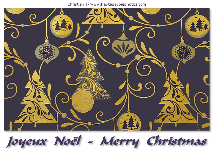 Joyeux Noël - papier cadeau