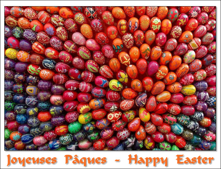 Joyeuses Pâques - Happy Easter