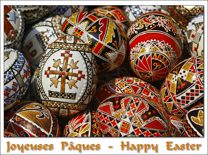 Joyeuses Pâques - Happy Easter