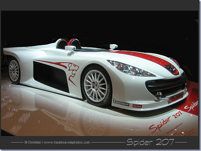 Spider 207 au salon de Gen�ve