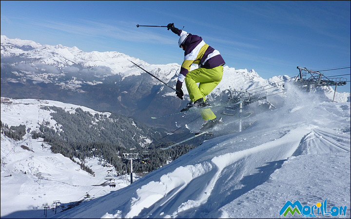 ski à Morillon