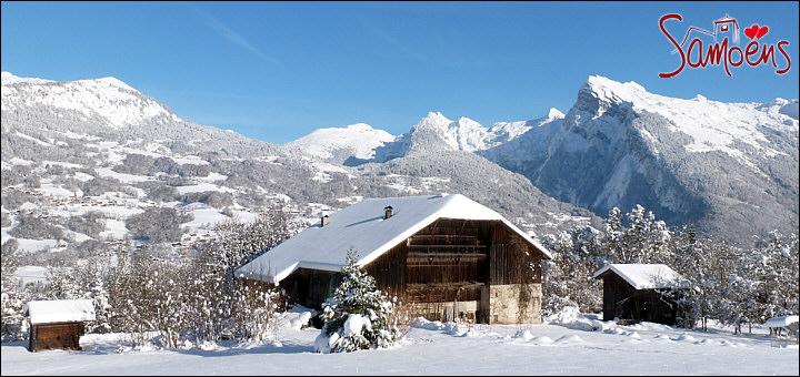 Paysage aux alentours de Samoëns