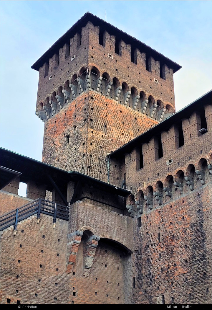 Castello Sforzesco - Milan Italie - Milano Italia
